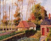 卡米耶 毕沙罗 : Varengeville, Sunset